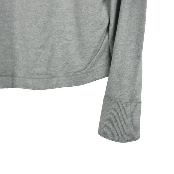 Abercrombie & Fitch Muscle Long Sleeve Embroidered Moose Pullover Gray Size XXL - Picture 4 of 6